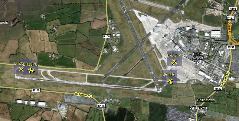 Map Of Dublin Airport. Dublin Airport buzzing with